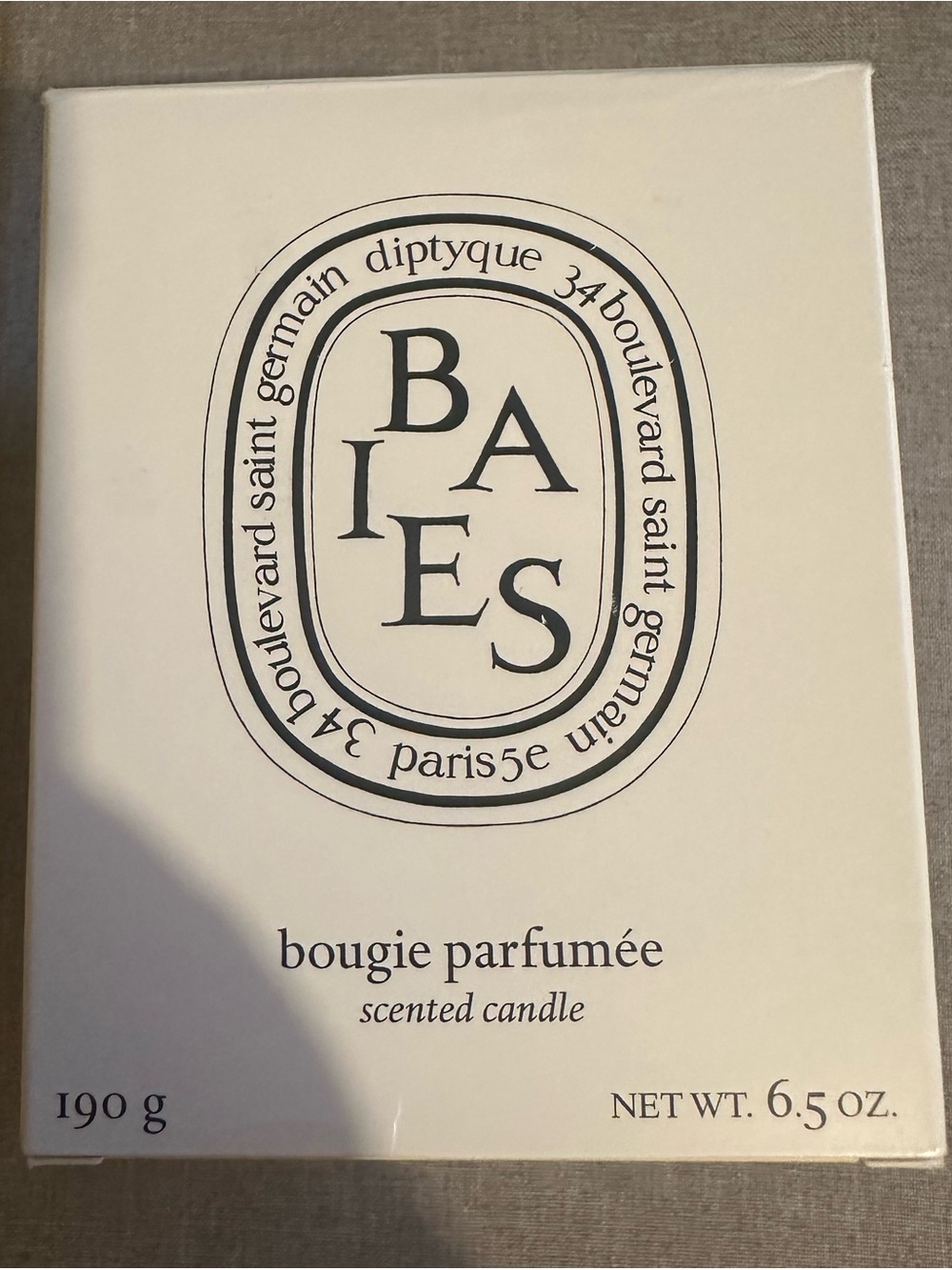 Diptyque Baies Scented Candle - Wax refill